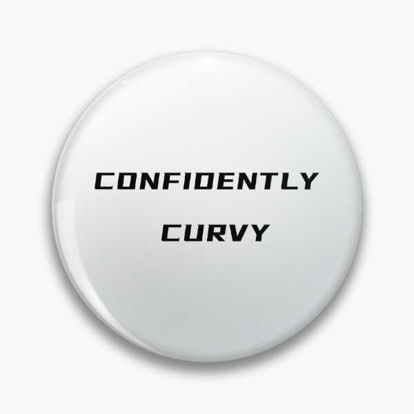 Item preview, Confidently Curvy T-Shirt – Plus Size Body Positivity Tee | Uncle Jichuan designed and sold by Uncle-Jichuan.
