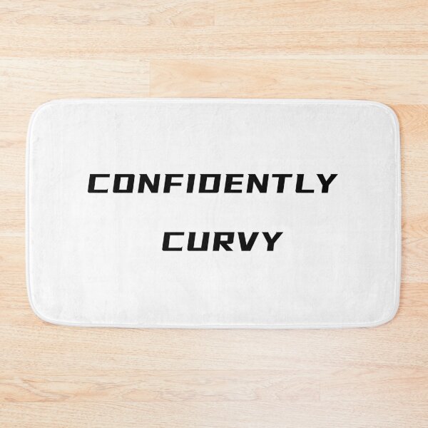 Item preview, Confidently Curvy T-Shirt – Plus Size Body Positivity Tee | Uncle Jichuan designed and sold by Uncle-Jichuan.