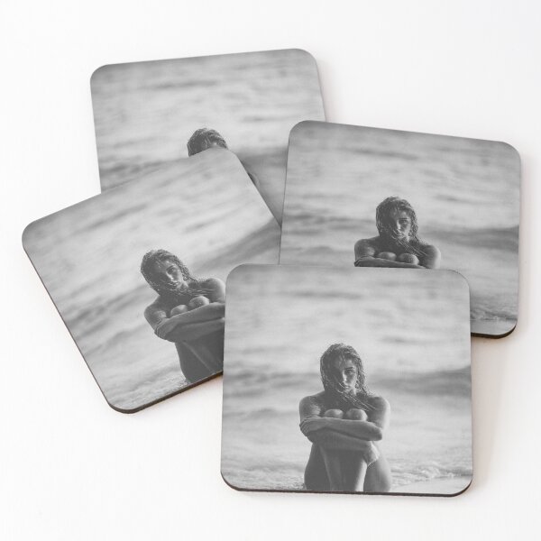 Item preview, Ocean Beach Woman Serene Solitude Peace Relaxation designed and sold by cheryl-pollard9.