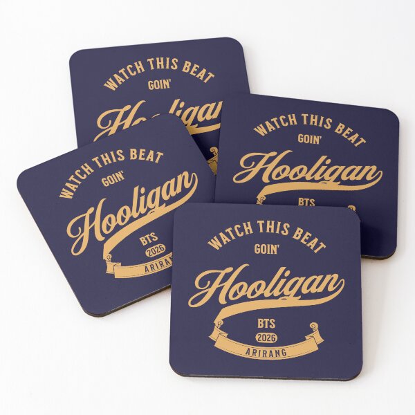 Item preview, Hooligan varsity BTS designed and sold by Morcawork.