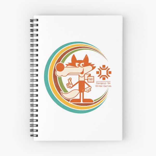 Item preview, Vucko Sarajevo 84 - Vintage Yugoslav Olympic Mascot Retro Design designed and sold by pantapita.