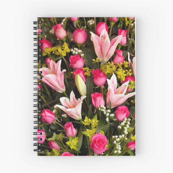 Item preview, Bright floral pattern bouquet at the wholesale flower market in Dalat, Vietnam showcasing vibrant colors and local artistry designed and sold by Kevin Miller Photography.