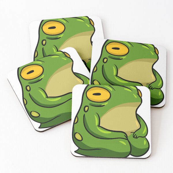Item preview, Funny Zen Frog Meditating Kawaii Illustration designed and sold by LYAN-STORE.