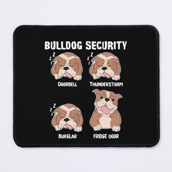 Item preview, Bulldog Security, Bulldog T-Shirt, English Bulldog, Bulldog Gift, Bulldog Lover, Dog Shirt, Dog Mom, Dog Lover Shirt, Dog Funny designed and sold by StranHabesre51.