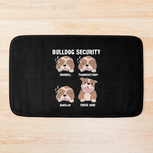 Item preview, Bulldog Security, Bulldog T-Shirt, English Bulldog, Bulldog Gift, Bulldog Lover, Dog Shirt, Dog Mom, Dog Lover Shirt, Dog Funny designed and sold by StranHabesre51.