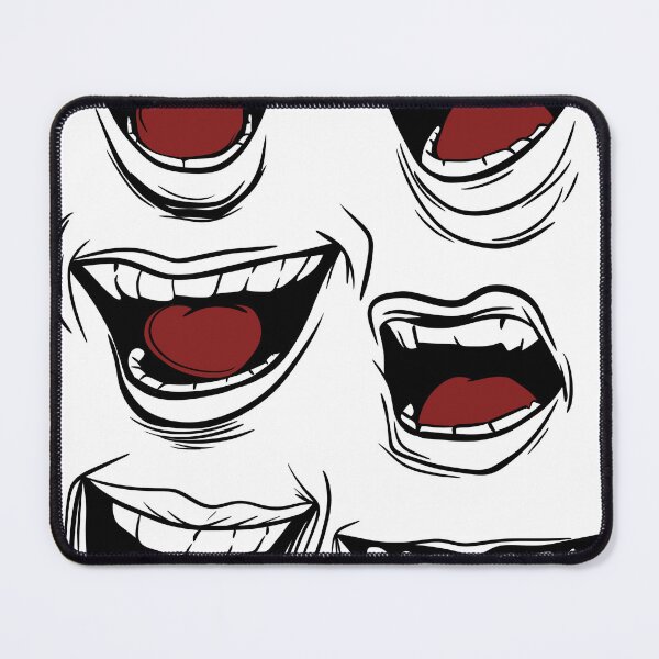 Item preview, Funny Cartoon Mouths and Expressions Sticker Set designed and sold by LYAN-STORE.