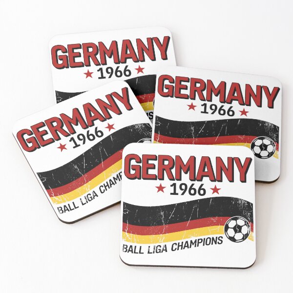 Item preview, Vintage Germany 1966 Soccer Flag designed and sold by Imaginationbeyond.