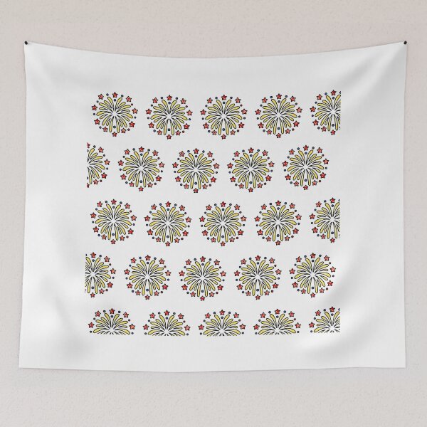 Item preview, Fireworks pattern designed and sold by ColorMeMarley.
