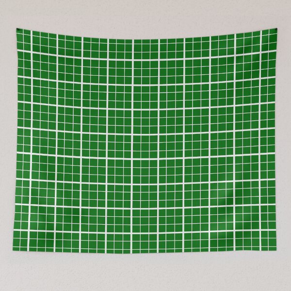 Item preview, Green and White Grid Windowpane Check Design  designed and sold by PatternTitan.