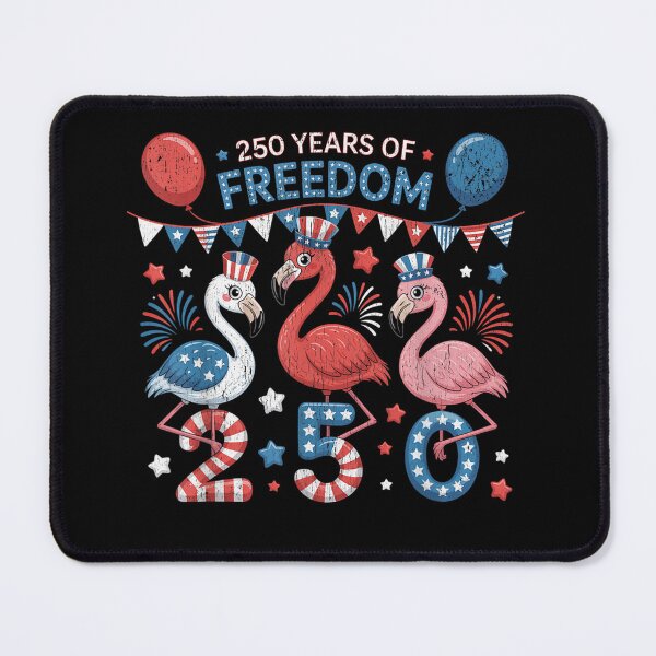 Item preview, patriotic flamingo 250 years american spirit designed and sold by mariazin.