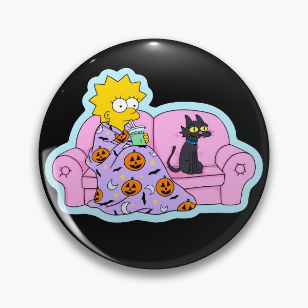 Item preview, Spooky & Chill - Blue Outline  designed and sold by The Abysmall.