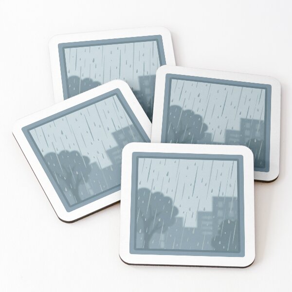 Item preview, Cozy Rainy Day Window View designed and sold by Opal Aura .