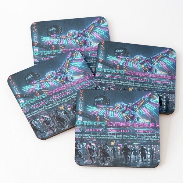 Item preview, Cyber Eagle Hunt in Neo Tokyo designed and sold by Neo Tokio.