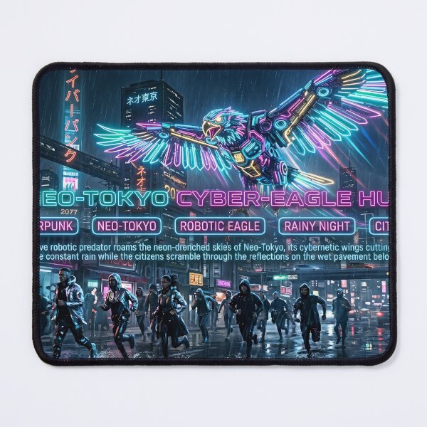 Item preview, Cyber Eagle Hunt in Neo Tokyo designed and sold by Neo Tokio.