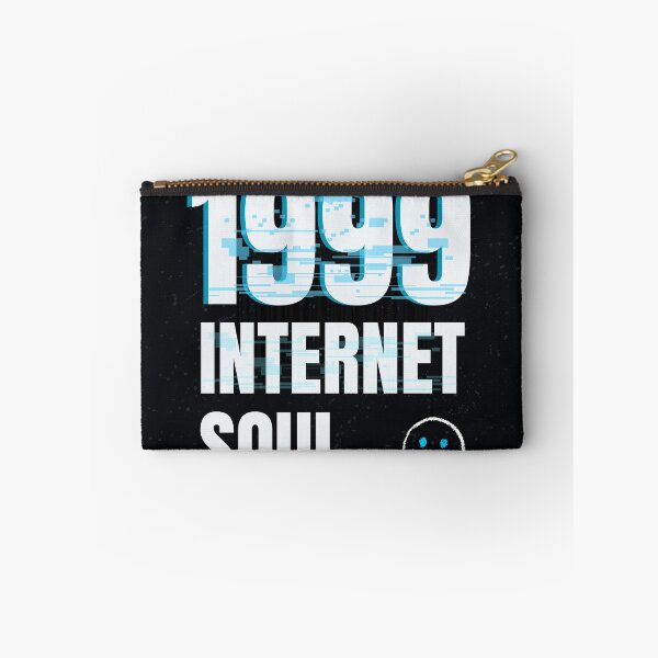 Item preview, 1999 Internet Soul CRT Blue Cyber Glitch Streetwear Design designed and sold by Uvclick.