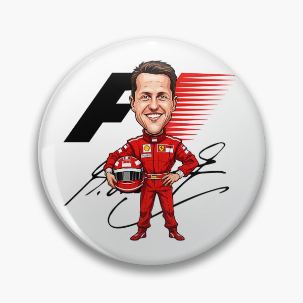 Item preview,  Hilarious Caricature Of F1 Legend Michael Schumacher designed and sold by RDXRekall.