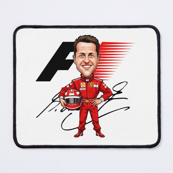Item preview, Hilarious Caricature Of F1 Legend Michael Schumacher designed and sold by RDXRekall.