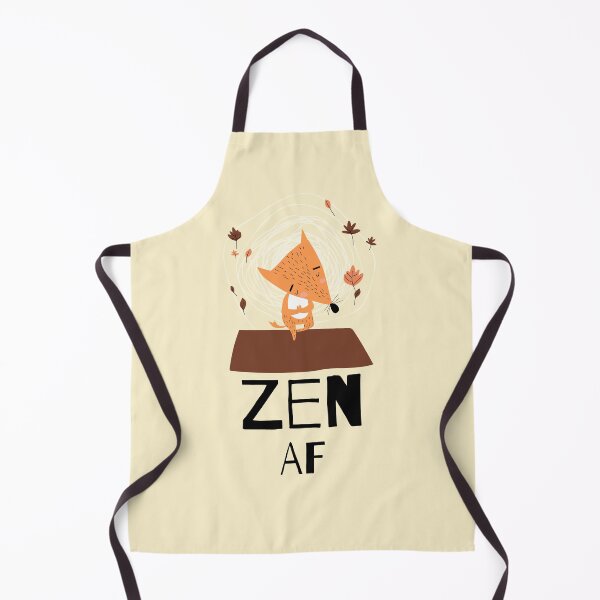 Item preview, Zen AF Fox Tree Pose | Funny Cute Yoga Animal Design designed and sold by WellspringXflow.