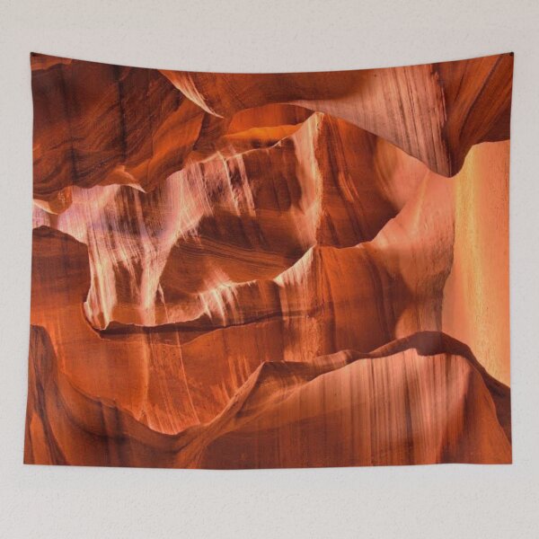 Item preview, Antelope Canyon Orange Sandstone Wave Texture designed and sold by LYAN-STORE.