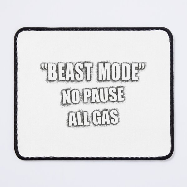Item preview, Beast Mode (Black+White) designed and sold by Pencil & Pixel.