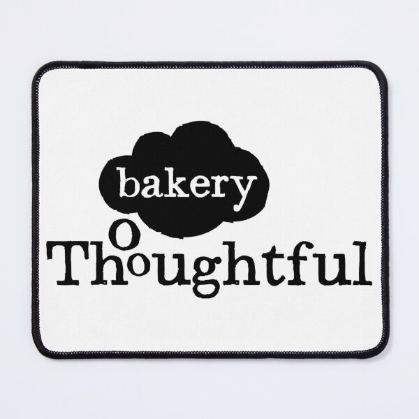 Item preview, The Thoughtful Bread Bakery Cloud Logo White Typography designed and sold by earthshotr.