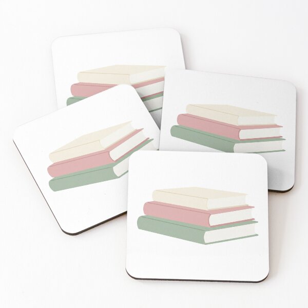 Item preview, Pastel Minimalist Stack of Books designed and sold by Opal Aura .