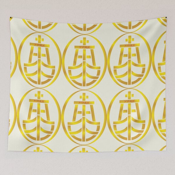 Item preview, [Noah's Ark-2] The Noah's Ark Luxury Gold Christian Bible Vector Art designed and sold by Kanji-Love.