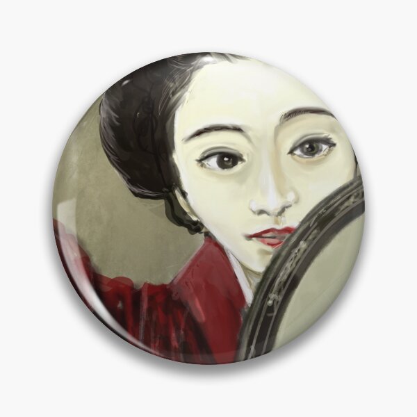 Item preview, Kushi A Woman and Her Mirror in Taisho Japan designed and sold by morirancru.