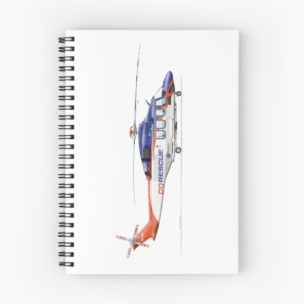 Artikelvorschau, AGUSTAWESTLAND AW139 VH-XQ7 CQRESCUE 2026 entworfen und verkauft von Grubby Fingers Aircraft Illustration.