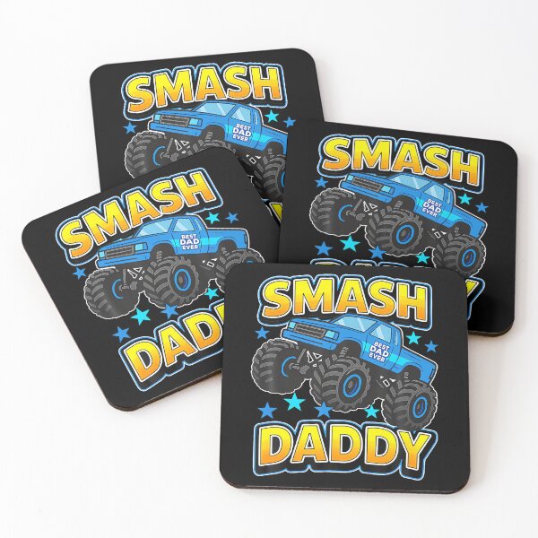 Item preview, Monster Truck Fathers Day Smash Daddy Fun For Dads  designed and sold by AmazingPics001.