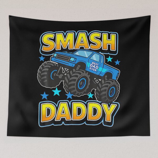 Item preview, Monster Truck Fathers Day Smash Daddy Fun For Dads  designed and sold by AmazingPics001.