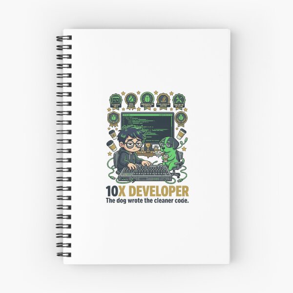 Aperçu de l'œuvre Développeur 10X créée et vendue par IntrovertEngineer11.