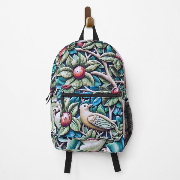 Item preview, William Morris Woodpecker Floral Wallpaper designed and sold by Vicky Brago-Mitchell®.