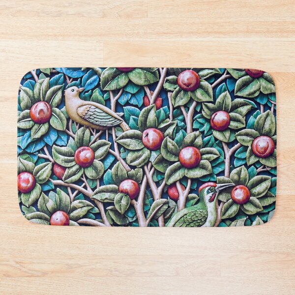 Item preview, William Morris Woodpecker Floral Wallpaper designed and sold by Vicky Brago-Mitchell®.