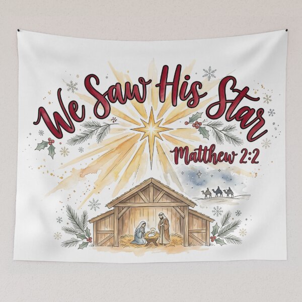 Item preview, We Saw His Star designed and sold by RRRShop.