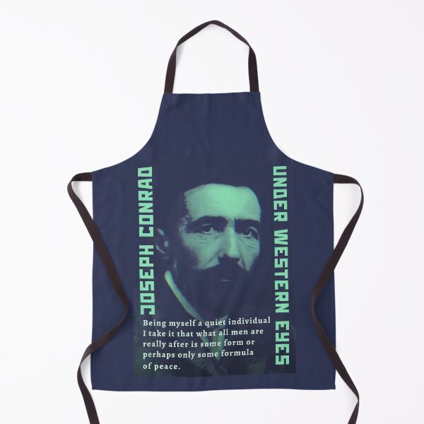 Item preview, Joseph Conrad quote: Being myself a quiet individual I take it that what all men are really after is some form or perhaps only some formula of peace. designed and sold by artbleed.