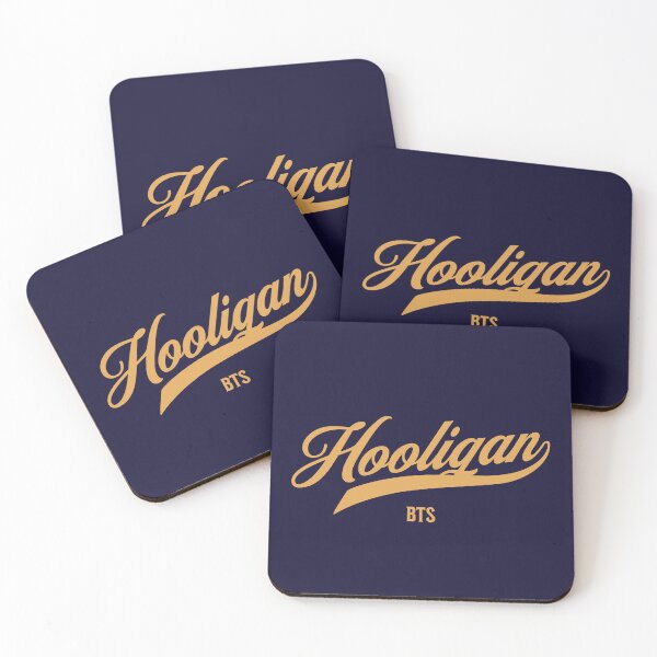 Item preview, BTS hooligan varsity designed and sold by Morcawork.