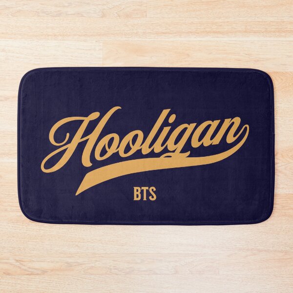 Item preview, BTS hooligan varsity designed and sold by Morcawork.