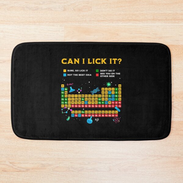 Item preview, Can I Lick It Periodic Table designed and sold by CosmicCirrus.