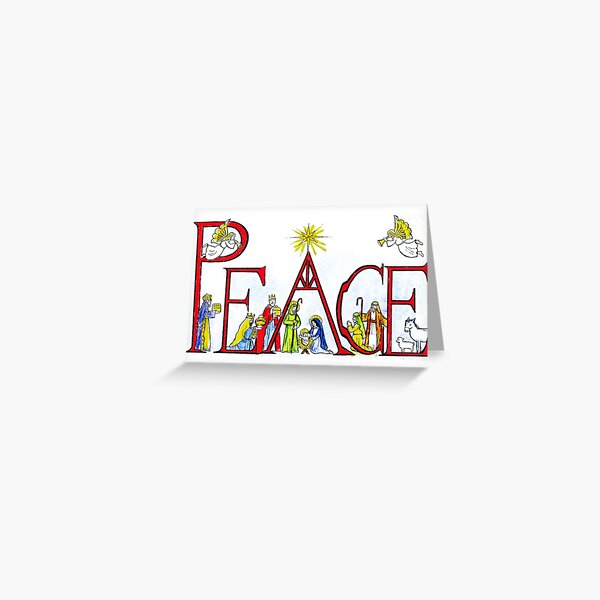 Item preview, Peace Christmas Nativity Scene designed and sold by muniralawi.