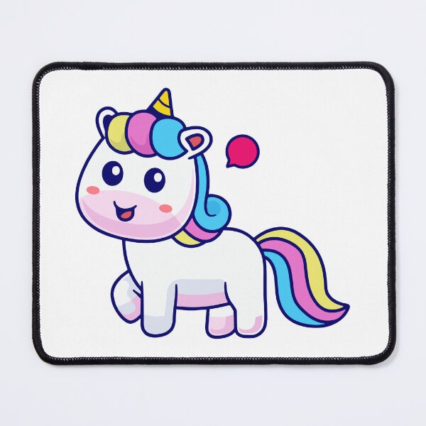 Item preview, Cute Magical Unicorn Rainbow Hair Cartoon designed and sold by earthshotr.
