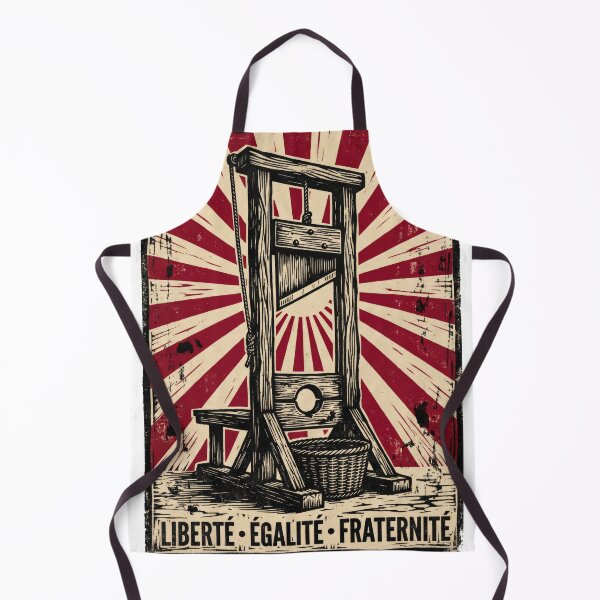 Item preview, Vintage French Revolution Guillotine Linocut Art designed and sold by seven things shop.