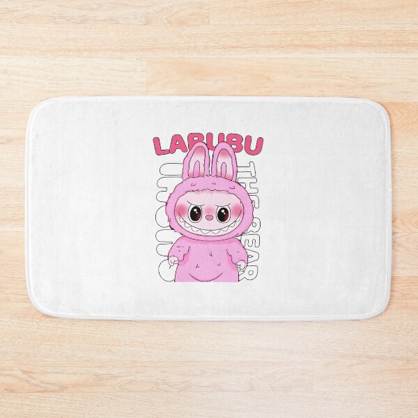 Item preview, Labubu Neon Pink Blockbuster designed and sold by AestheticPrintStudio.