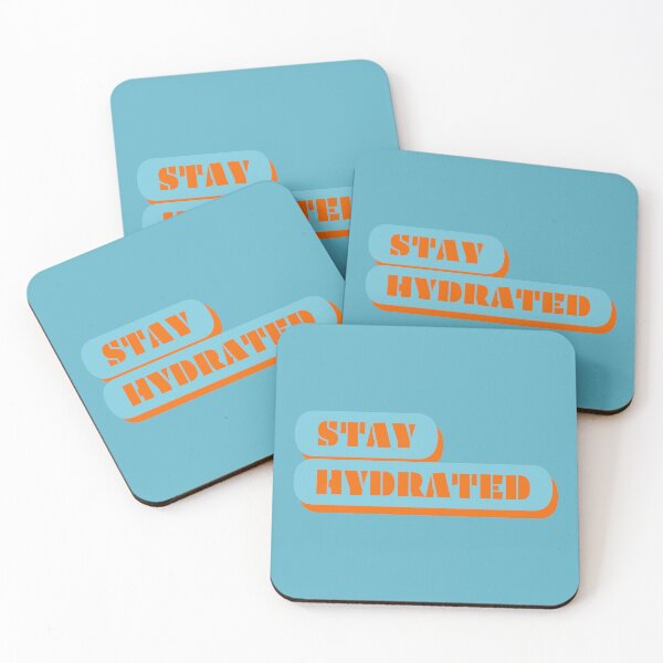Item preview, Stay Hydrated Typography Illustration – Retro Bold Motivational Quote Design designed and sold by Caterina@.