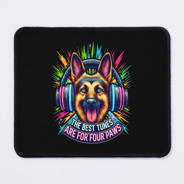 Item preview, Musical German Shepherd - World Music Day designed and sold by Art-Arcade6.
