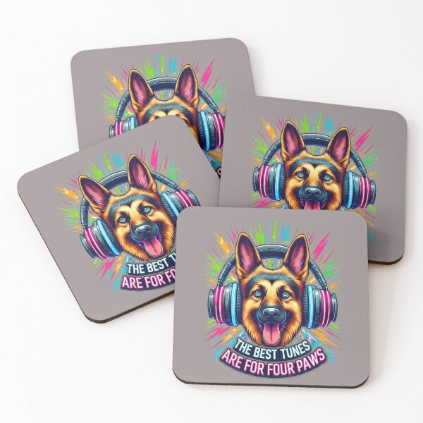 Item preview, Musical German Shepherd  - World Music Day designed and sold by Art-Arcade6.