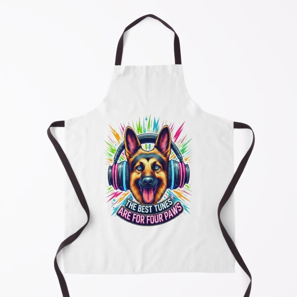 Item preview, Musical German Shepherd - World Music Day designed and sold by Art-Arcade6.