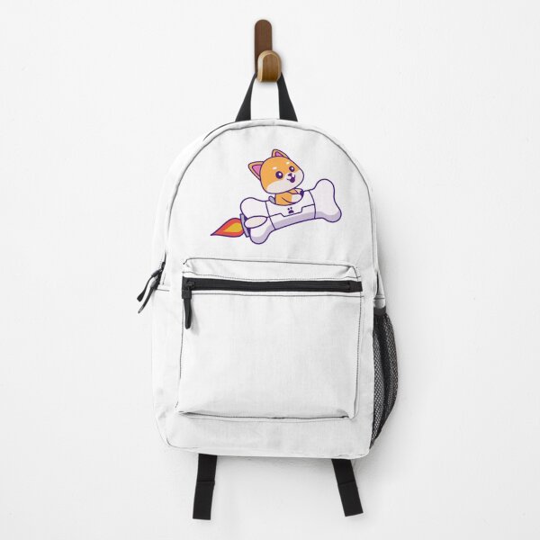 Item preview, Cute Shiba Inu Astronaut Riding Bone Rocket Ship designed and sold by earthshotr.