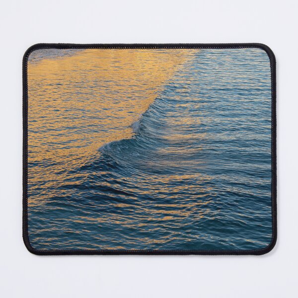 Item preview, Golden sea waves at sunrise designed and sold by Adriana Mueller.