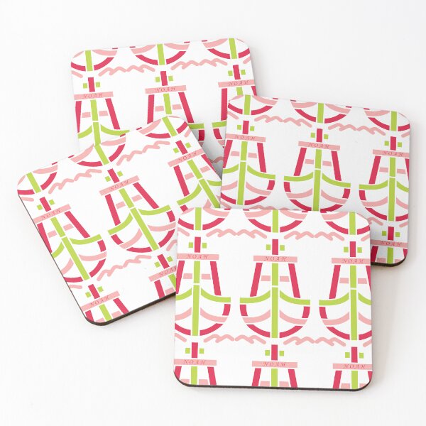Item preview, [Noah's Ark-1] The Noah's Ark Vibrant Pink Cute Pastel Christian Bible Art designed and sold by Kanji-Love.